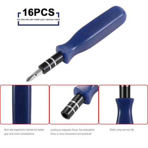 Magnetic Screwdriver Set (16 Pcs) - Image 6