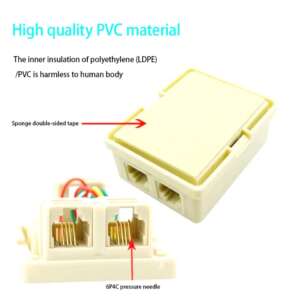 RJ11 Telephone Dual Port Surface Mount Box - Image 4