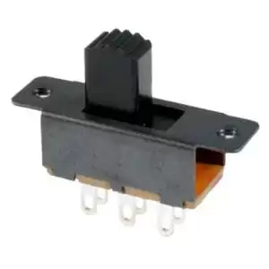 Miniature ON-OFF Slide Switch 6-Pin DPDT 2 Position