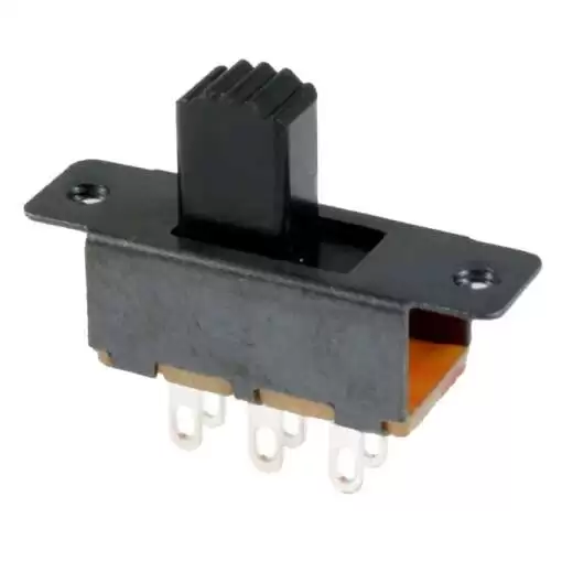 Miniature ON-OFF Slide Switch 6-Pin DPDT 2 Position