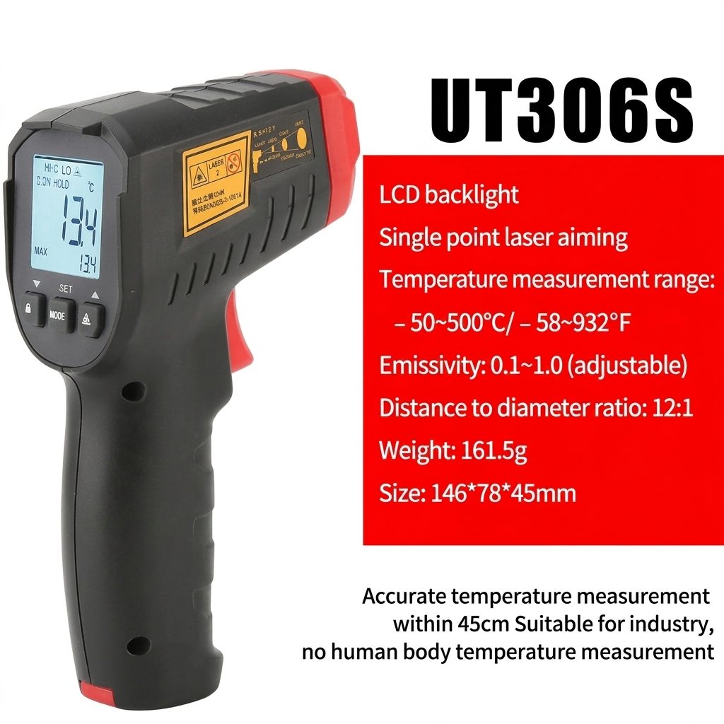 UNI-T UT306S Infrared Thermometer - Image 6