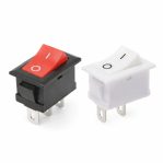 KCD1 ON/OFF Switch 250VAC 6A 2-Pins 17x11mm