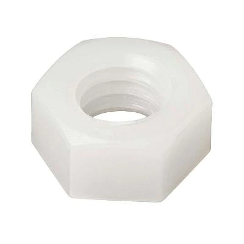 Nylon Hex Nut M3 10Pcs - Image 2