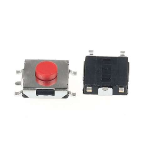 Tactile Push Switch SMD 5 Pin 6x6.4x3.4mm (5 PCS) - Image 2