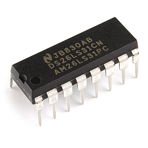 DS26LS31C Quad High Speed Differential Line Driver 5.25V 35mA IC DIP-16