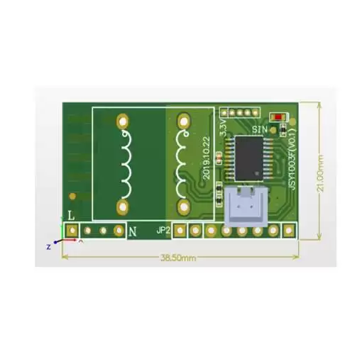 JSY-1003F Single Phase Mutual Inductance Electric Energy Metering Module 50A - Image 3