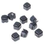 Tactile Silent Push Switch SMD 12V 50mA 2 Pin 6x6x5mm (4 Pcs)