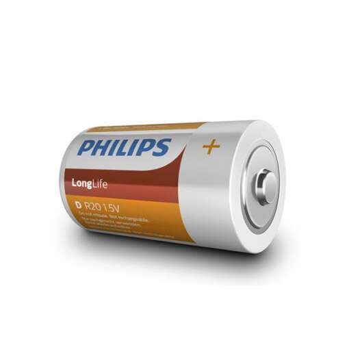 PHILIPS Battery 1.5V Size D R20 (2 Pcs) - Image 2