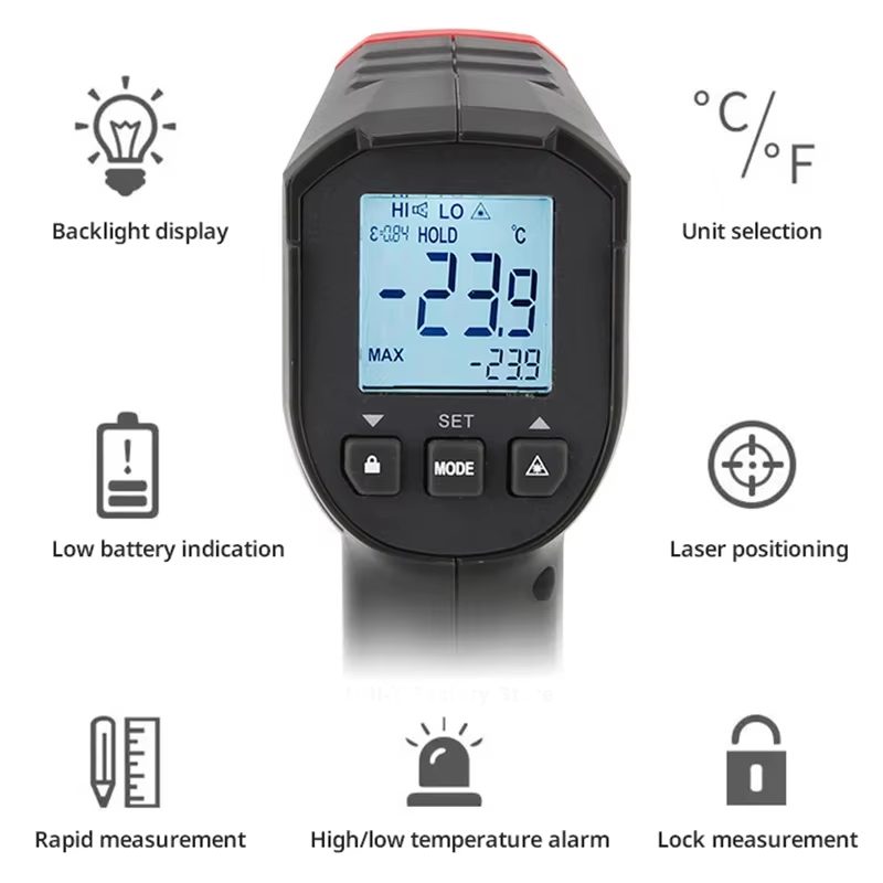 UNI-T UT306S Infrared Thermometer - Image 5
