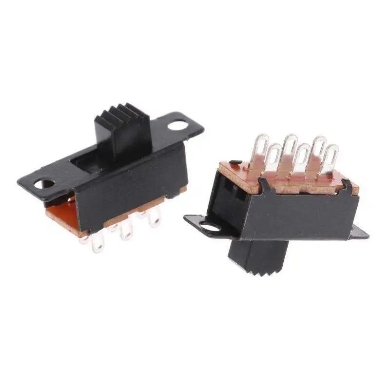 Miniature ON-OFF Slide Switch 6-Pin DPDT 2 Position - Image 2