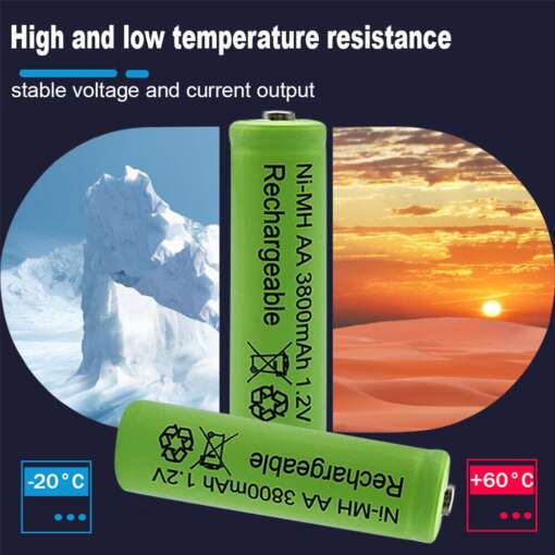 Ni-MH AA Rechargeable Battery 3800mAh 1.2V - Image 2