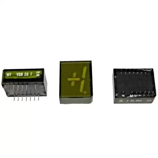 VQB26F 5-Segment Display, ±1, Yellow - Image 2