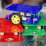 Robot Platform (2 Gear Motors + 2 Wheels + Caster Wheel)