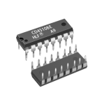 CD4510BE Positive Edge Counter/Divider 3V~18V 11MHz PDIP-16