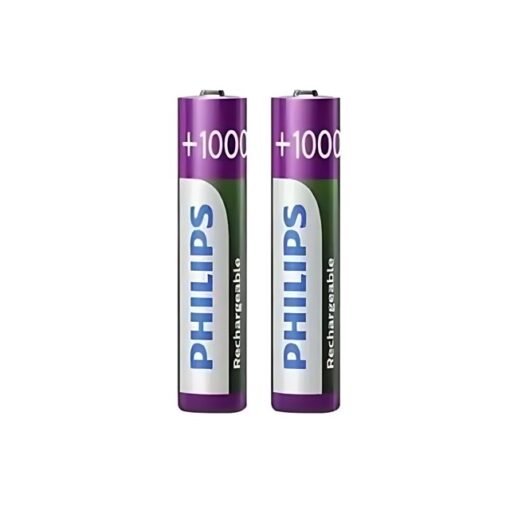 PHILIPS Rechargeable Battery AAA 1.2V 1000mAh (2 Pcs) - Image 2