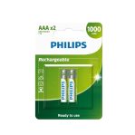 PHILIPS Rechargeable Battery AAA 1.2V 1000mAh