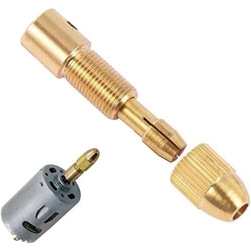 Mini Drill Accessories Drill Chucks Set 0.5-3mm Adapter Fits 3.2mm Motor Shaft - Image 4