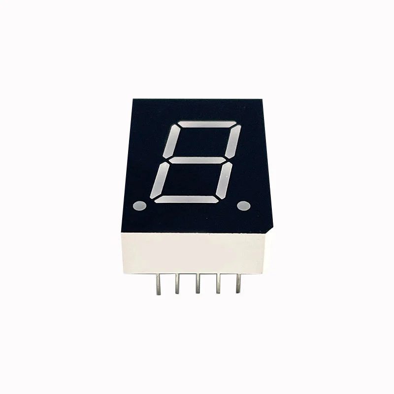 Single Digit 7 Segment Red LED Display 0.6 inch Common Anode - Image 2
