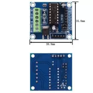 L293D Dual Channel DC Motor Driver Module - Image 5