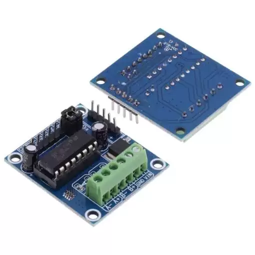 L293D Dual Channel DC Motor Driver Module - Image 3