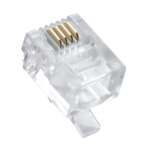 Rj11 6P6C Modular Plug for Telephone Cable (5 Pcs)