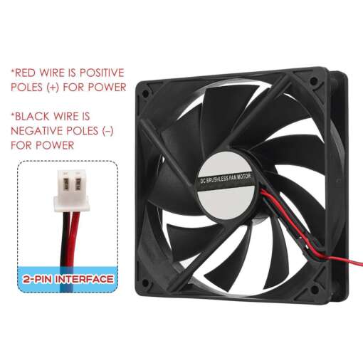 DC Fan 24V (120*120*25mm) - Image 4