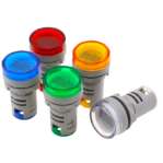 Indicator Light Voltmeter AD16-22DSV Round Shape
