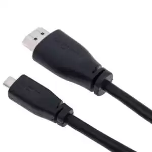 Micro HDMI Male to HDMI Male Cable 2M For Raspberry Pi (Original) - Image 3