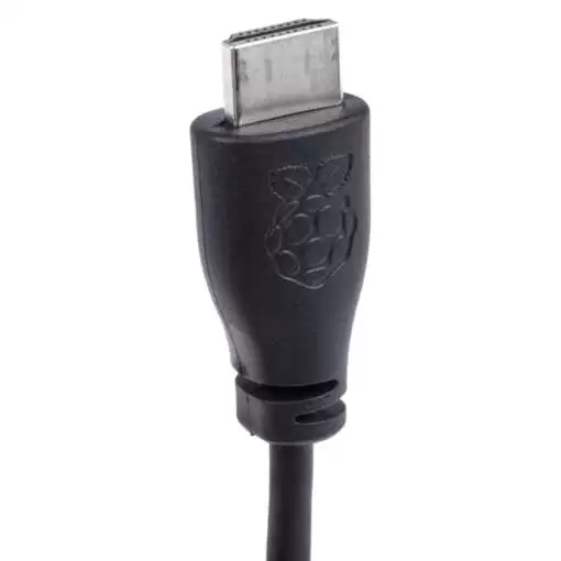 Micro HDMI Male to HDMI Male Cable 2M For Raspberry Pi (Original) - Image 5