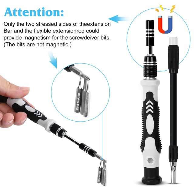 Precision Screwdriver Repair Toolkit 115 in 1 - Image 4