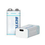 BESTON 9VC-10CV USB Rechargeable Lithium Battery 9V 1000mAh