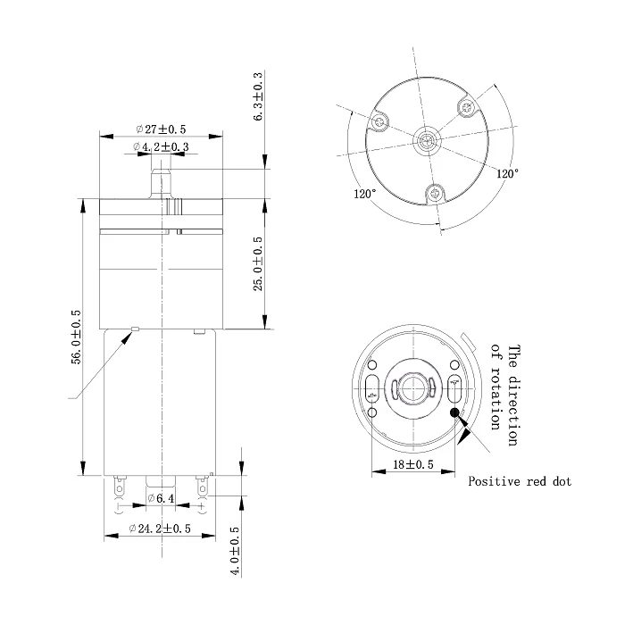 370A Miniature Air Pump 3.7-12VDC 2.8W - Image 4