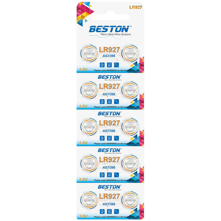 BESTON Alkaline Battery 1.5V 38mAh LR927/AG7/395 (2 Pcs) - Image 2