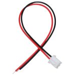 Data Cable JST 2 Pin 2.54mm 26AWG 15cm One Side Terminal