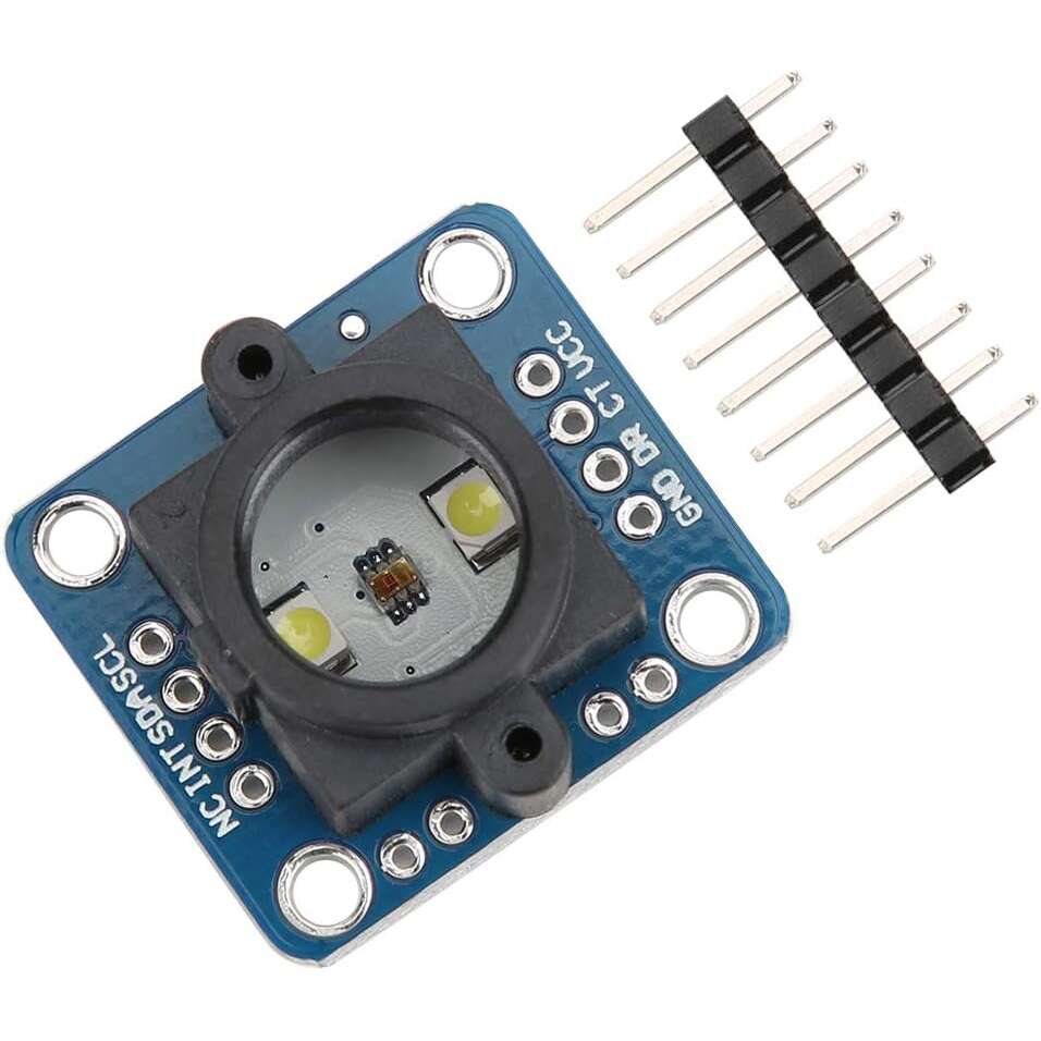 thumbnail image 2 of TCS34725 RGB Light Color Sensor Recognition Module - Purple, For Arduino Projects 2 of 3