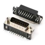 DA15 Right Angle PCB Solder Male D-type Connector 15 Pin 2 Row