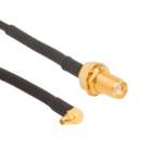 Cable Assembly Coaxial SMA to MMCX RG-174 29.53" (750.00mm) 245106-02-M0.75