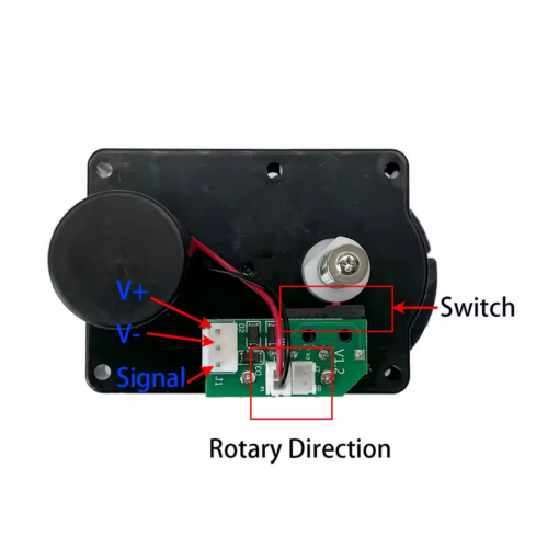 DC Geared Motor 12V 3Pin For Vending Machine Single Head Spiral - Image 7