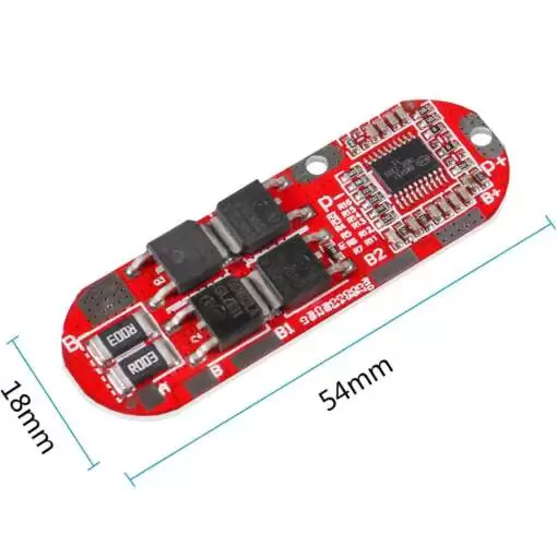 Lithium Battery Charger Protection Module (BMS) 3S/4S/5S 25A - Image 4