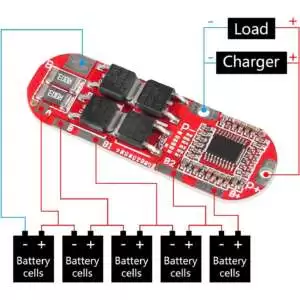 Lithium Battery Charger Protection Module (BMS) 3S/4S/5S 25A - Image 7
