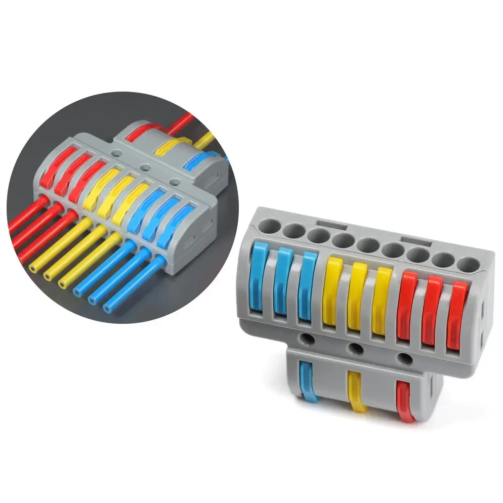 WAGO LT-933 Panel-Mount Wire Connector 3 In 9 Out - Image 12