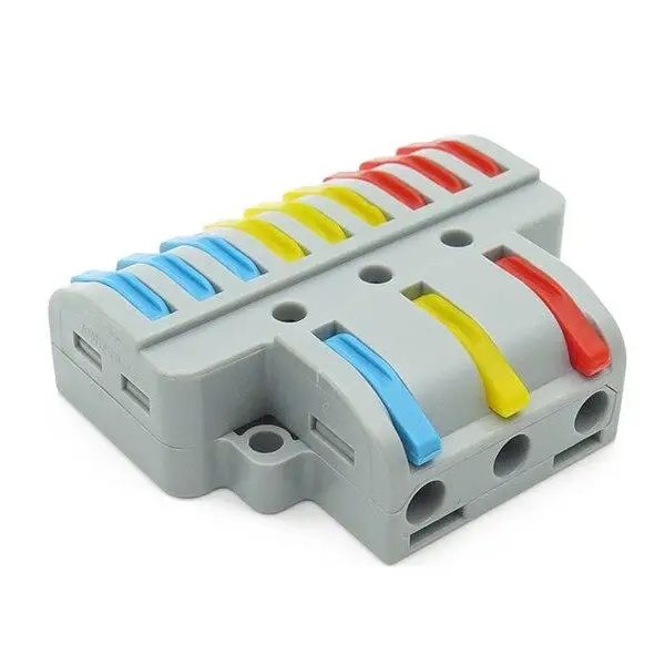 WAGO LT-933 Panel-Mount Wire Connector 3 In 9 Out - Image 6