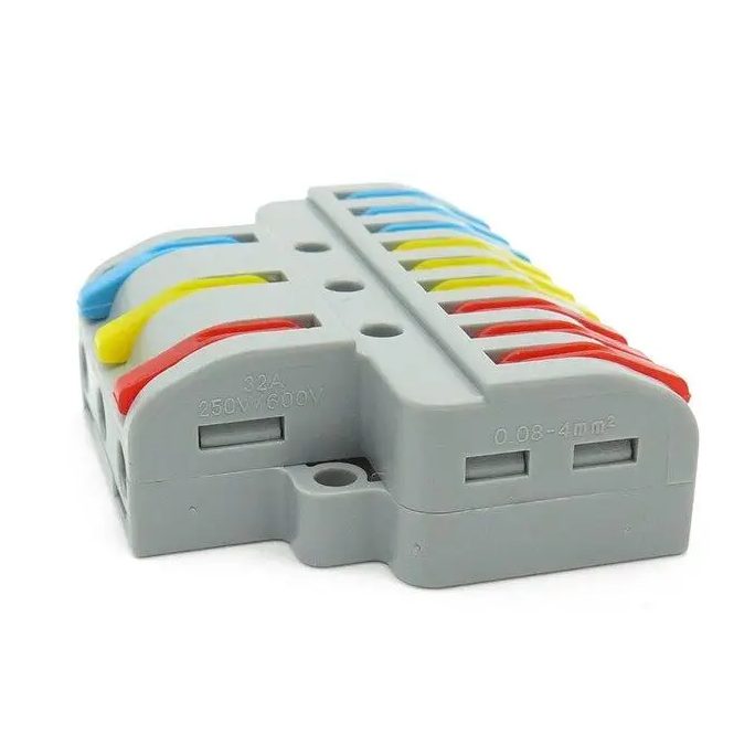 WAGO LT-933 Panel-Mount Wire Connector 3 In 9 Out - Image 8