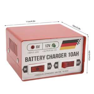Battery Charger I/P:220VAC O/P:6-12VDC 10AH - Image 2