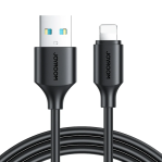 JOYROOM S-A9 Fast Charging Data Cable USB-A to Lightning USB 1M 3A (Black)