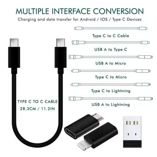 Multifunctional Fast Charging Data Cable Set 60W - Image 4