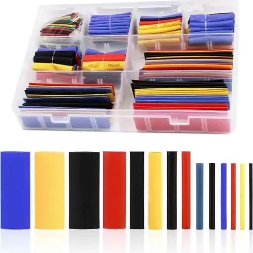 Heat Shrink Tubing Insulation Shrinkable Tube 2:1 (328 Pcs)