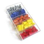 Twist-On Wire Nuts Connector Kit 5 Sizes (106 Pcs)