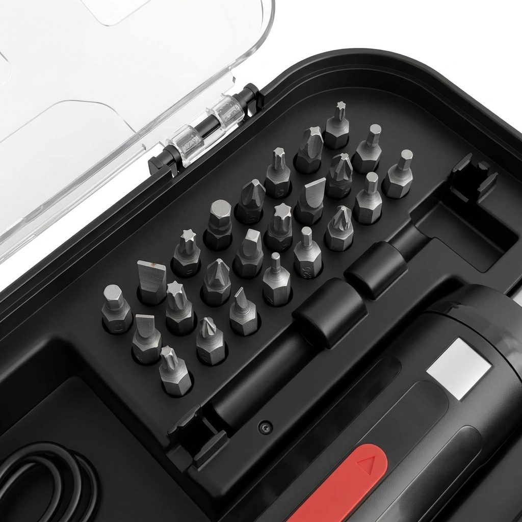 ARIDOO Rechargeable Cordless Electric Screwdriver (26 Pcs) - Image 3