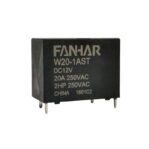 FANHAR Power Relay W20-1AST-DC12V 20A 4 Pin